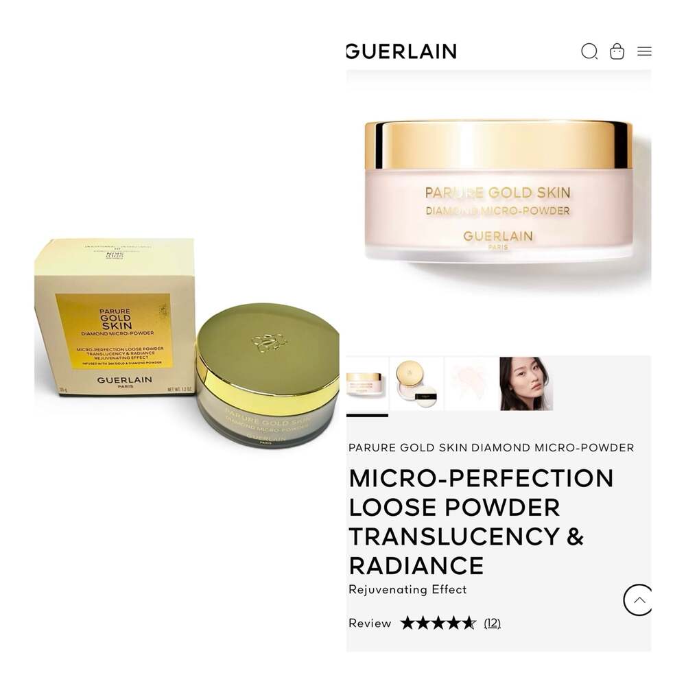 Guerlain Parure Gold Skin Diamond Micro-Powder in 01 Trasluscent